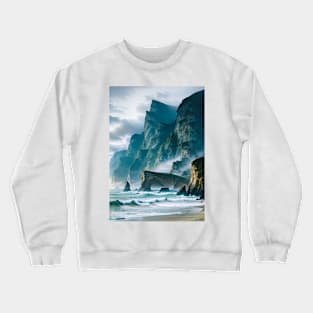 Sea Archway in the Pacific Northwest Crewneck Sweatshirt